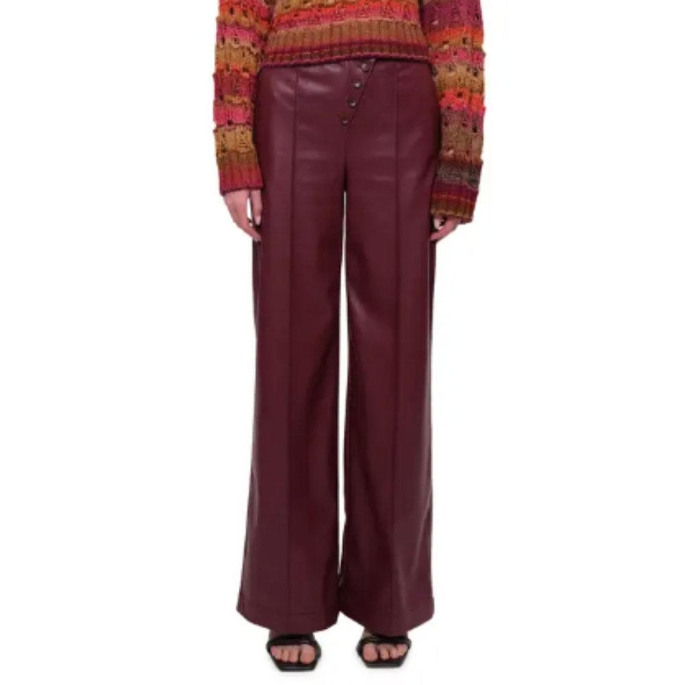 ⭐️ Jonathan Simkhai Lynda Faux Leather Pants